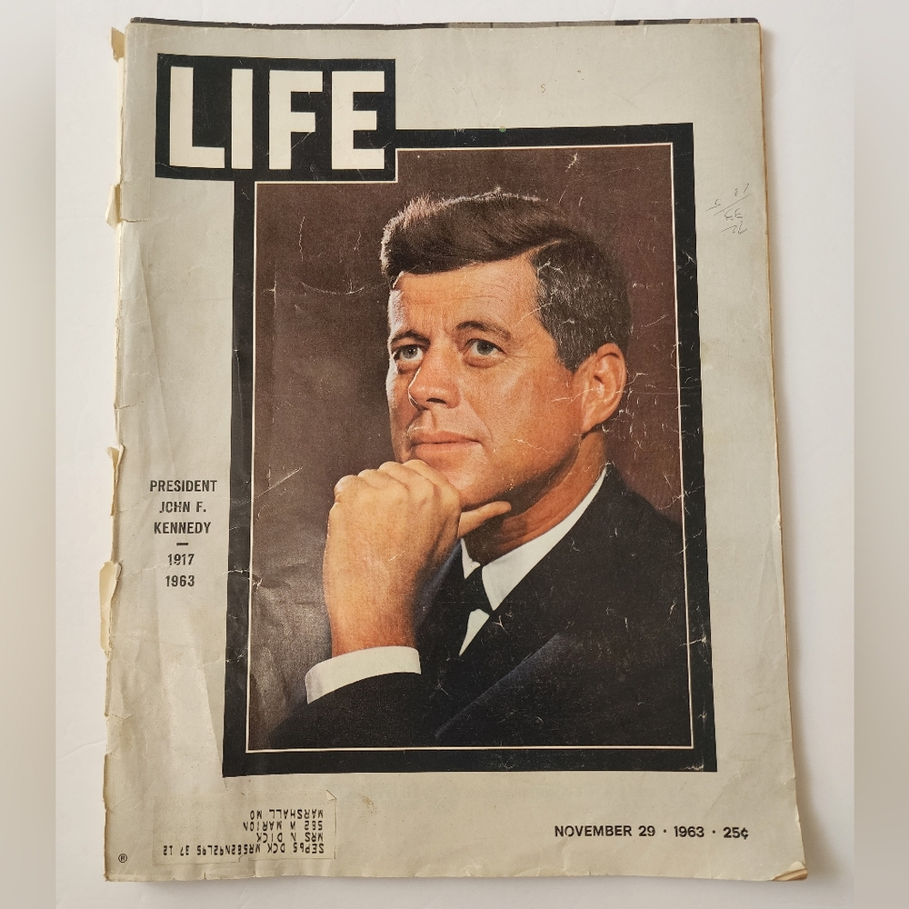 November 29 1963 JFK Life Magazine original issue